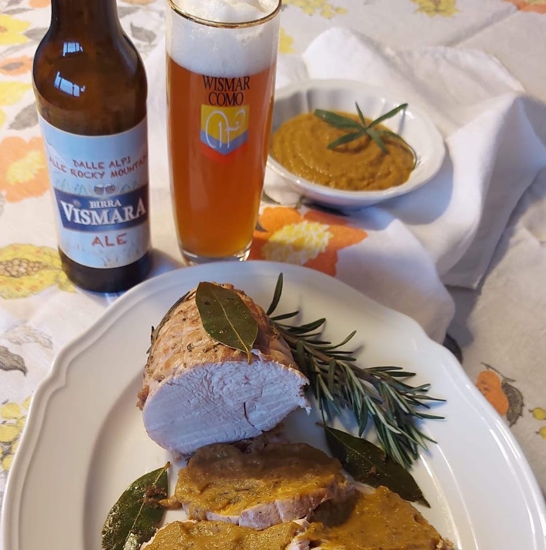 ARROSTO DI TACCHINO ALLA ALE VISMARA