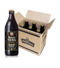 BIRRA NERA - cartone da 6 bottiglie da 50cl