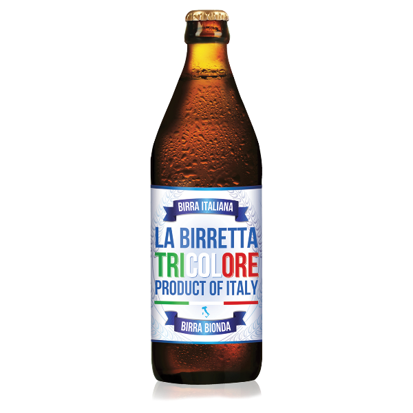BIRRETTA TRICOLORE - cartone da 6 bottiglie da 50cl